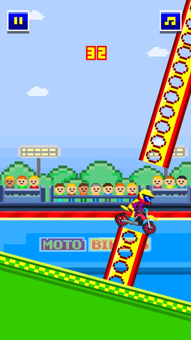 MOTO BIKERS - PLAY PIXEL 8-BIT BIKE RACING GAMES FOR FREE 1.1 IOS