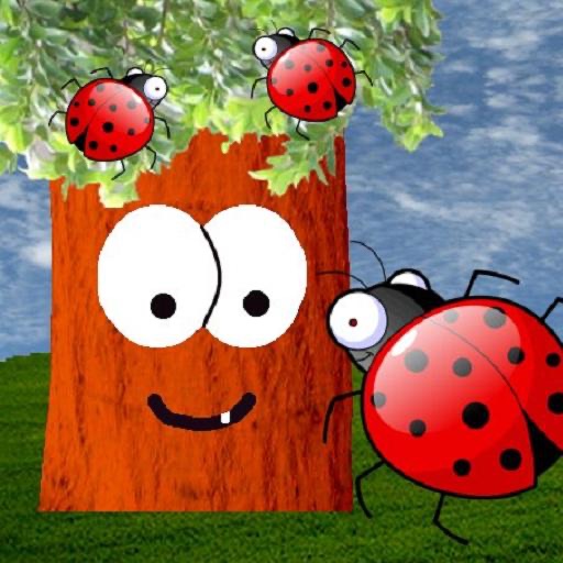 A Ladybug Tree - Kids Bug Catching & Counting Game icon