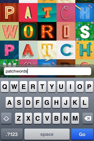 Patchwords: create your own word of art! screenshot 2