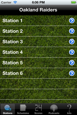 Oakland Football - Radio, Scores & Schedule screenshot 4