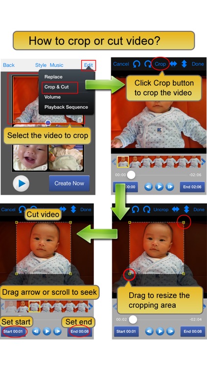 Video Album - Frame Video, Join Video, Crop Video, Rotate Video screenshot-2