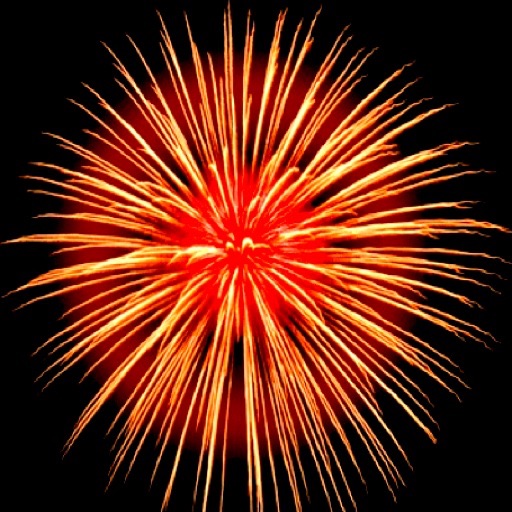 Fireworks at Night Icon