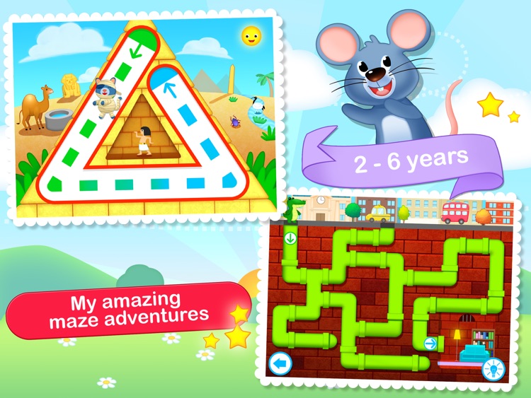 Toddler Maze 123 - Fun learning with Children animated puzzle game