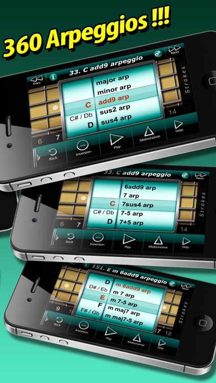 Arpeggio on Bass