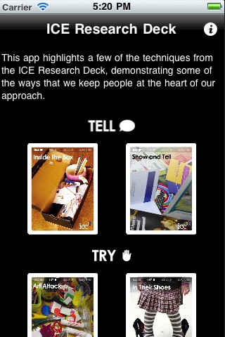 ICE Research Deck Lite screenshot 2