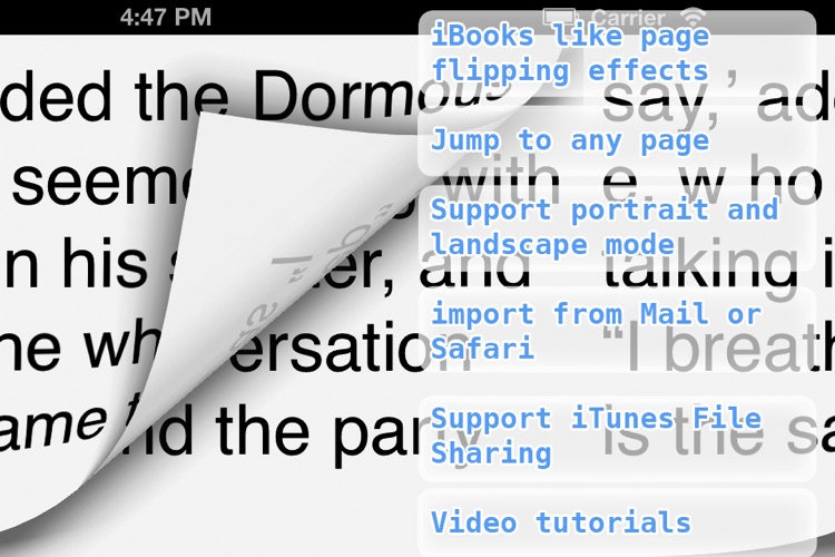 BigReader : PDF Reflow with Large Font