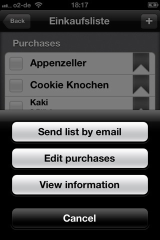 Einkaufszettel Manager screenshot 4