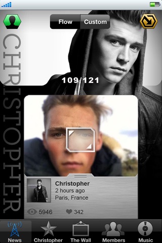 Christopher Mobile Backstage screenshot 2