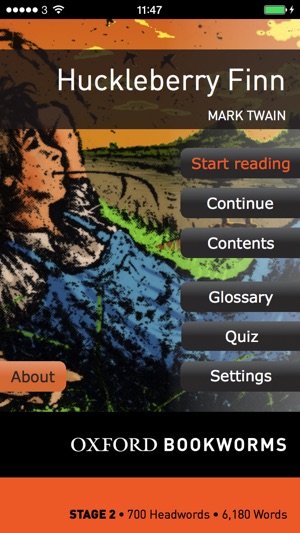 Huckleberry Finn: Oxford Bookworms Stage 2 Reader (for iPhon(圖1)-速報App