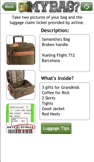 travel bag app ios