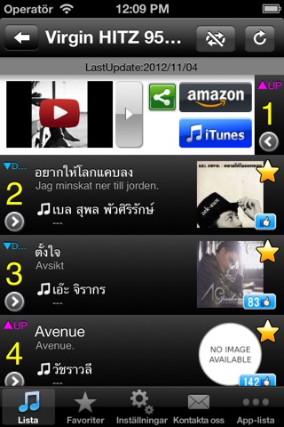 Thai Hits! - Get The Newest Thai music charts! screenshot 2