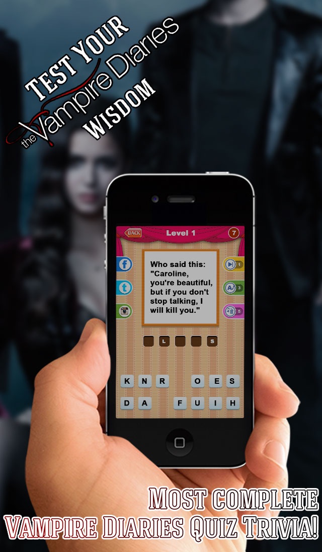 Trivia for Vampire Diaries - Guess the Question and Fan Quiz Puzzle hack tool