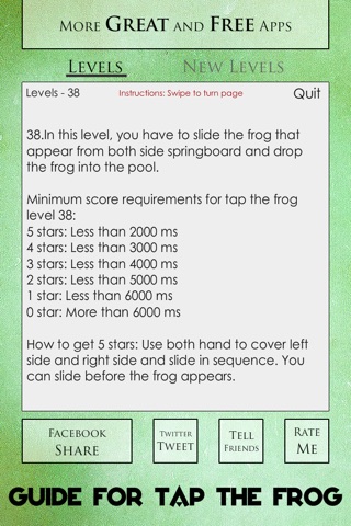 Guide for Tap The Frog screenshot 2