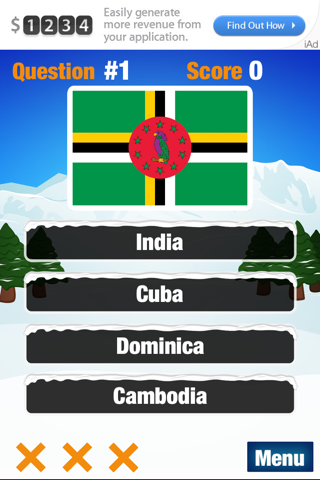Sochi Winter Games Quiz - Guess the Competing Nations' Flags screenshot 2