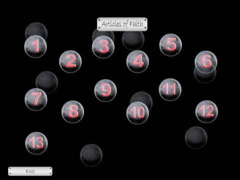 LDS Articles of Faith Bubble Brains HD Lite screenshot 4
