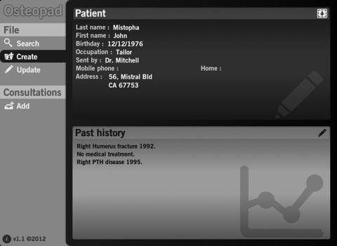 OsteoPad screenshot 3