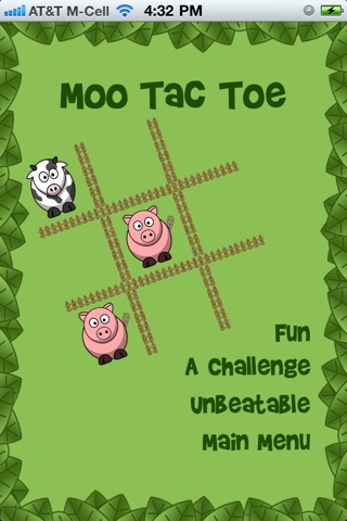 Moo Tac Toe Free - Animal Tic Tac Toe for Kids! screenshot 2