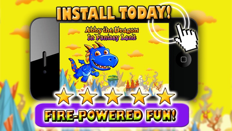 Abby The Dragon - Fun Action Adventure Game for Kids and Girls Free screenshot-4