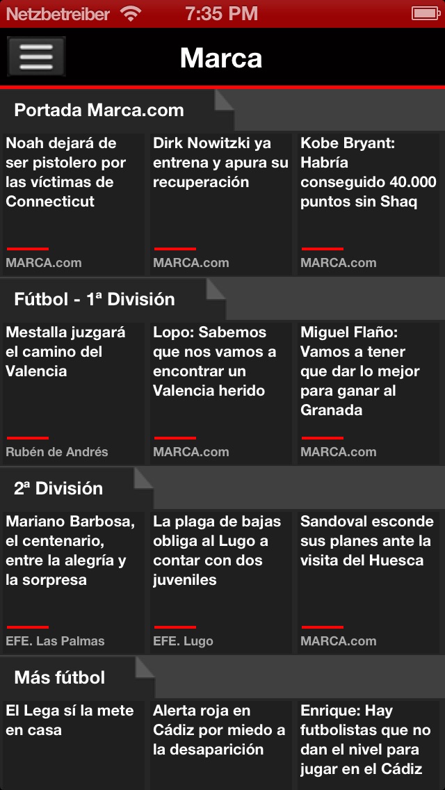 Periódicos Españoles ... screenshot1