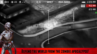Screenshot from Zombie Gunship Free: Gun Down Zombies