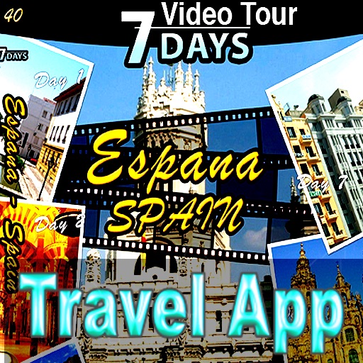 7 Days in Spain Virtual Travel Guide App icon