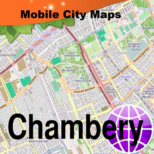 Chambery Street Map