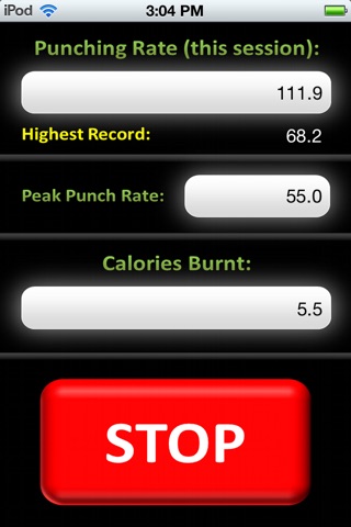 Workout Punch screenshot 2