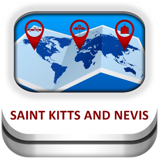 Saint Kitts and Nevis Guide & Map - Duncan Cartography icon