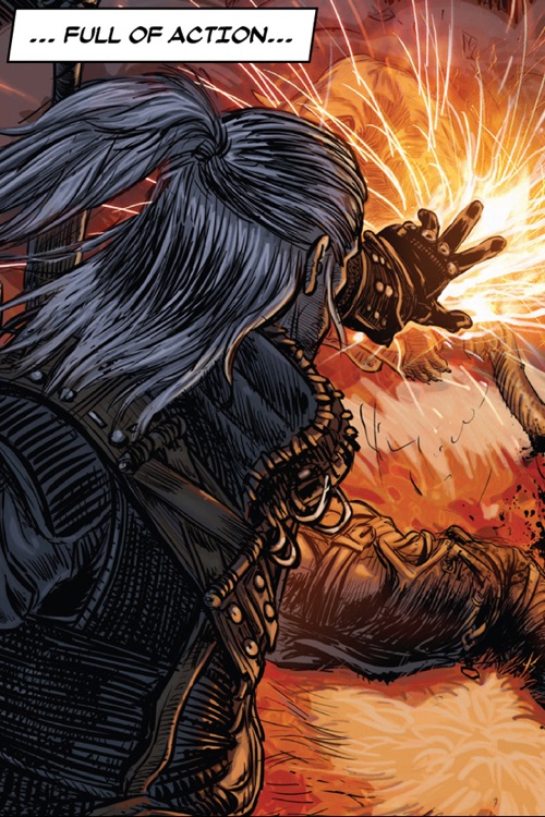 The Witcher 2 Interactive Comic Book screenshot-3