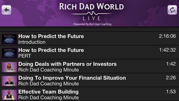 Rich Dad World Live