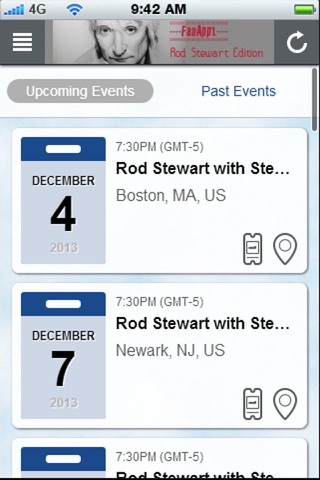 FanAppz - Rod Stewart Edition screenshot 4