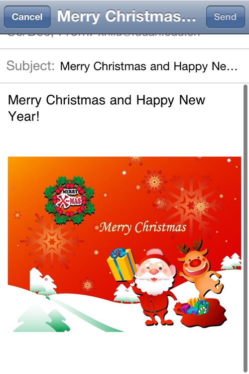 Xmas eCards Lite screenshot-4