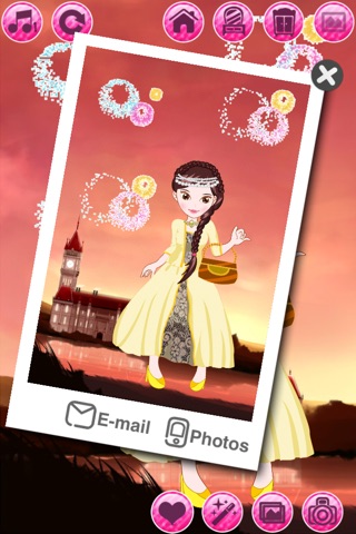 Beauty Princess: Dress up and Make up game for kids screenshot 4