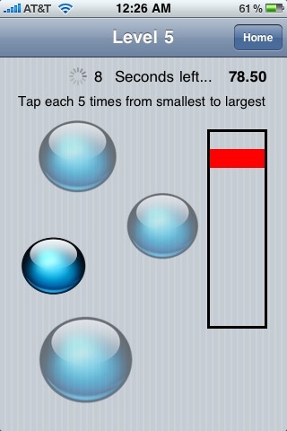 TapTest – tap the dots screenshot 4