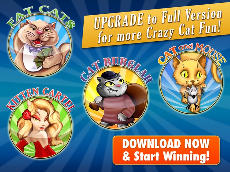 Crazy Cat Slots HD Lite screenshot-4