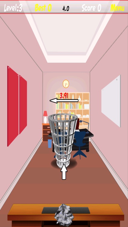 Office Paper Toss: Jerks Basketball Bin Dream screenshot-3