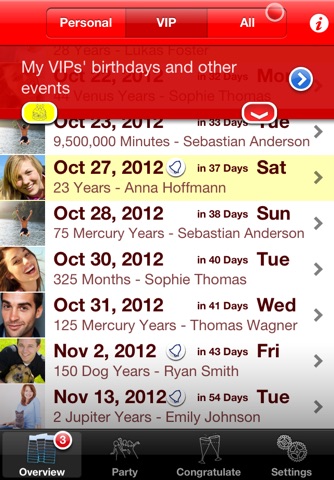 Birthdays+ Calendar for birthdays and more screenshot 2