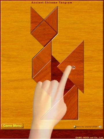 Big Block Tangram Puzzle screenshot 2