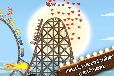Nutty Fluffies Rollercoaster screenshot 3