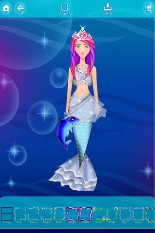 My Mermaid Dress Up World - A Little Salon Game For Girls FREE screenshot 2