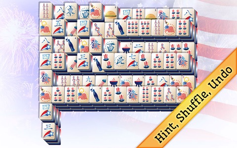 4th of July Mahjong screenshot 4