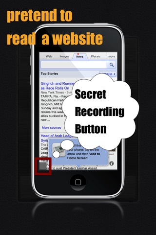 Secret Recorder® FREE screenshot 2