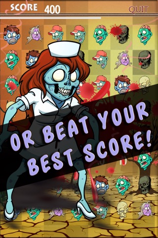 Match 3 Zombie Destruction screenshot 3