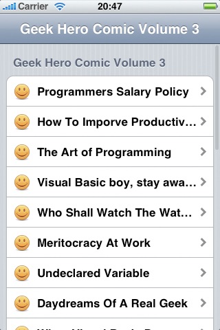 Vol 03: Geek Hero Comic screenshot 2