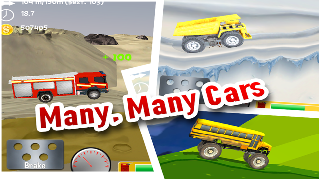 Monster Truck Hill Racing Free - 3D Real Alpine 4x4 Car Clim(圖5)-速報App