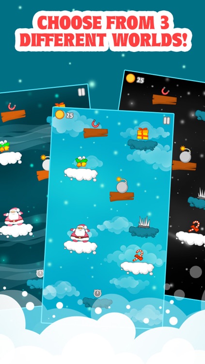 Crazy Santa Jump Free - Father Christmas Present Game