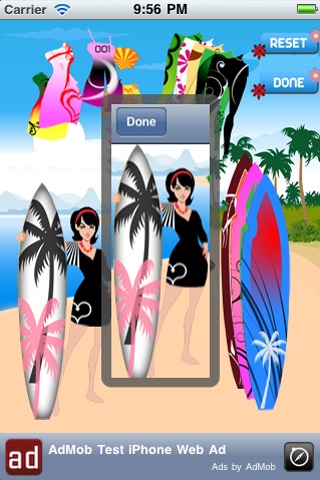 Beach Summer Dress Up Lite screenshot 2