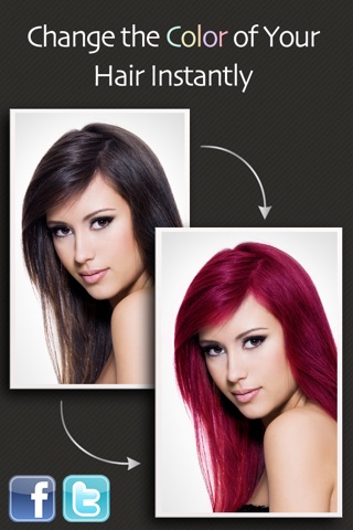 Hair Color Booth screenshot 2