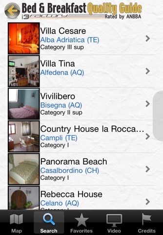 B&B Italian Best Quality Guide, ANBBA Bed & Breakfast Italy screenshot 4
