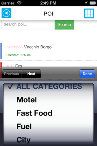 Italy offline road map, guide, hotels (free edition) screenshot 3